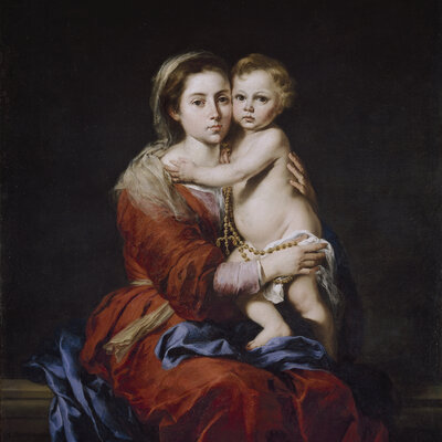 Our Lady of the Most Holy Rosary — Bartolomé Esteban Murillo